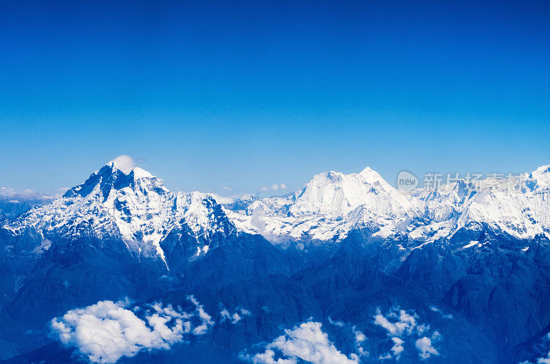 Aerial view of Himalaya